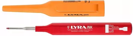 Pica Ink kynä reikämerkkaukseen, punainen - Merkkaustyökalut - 4090017 - 1