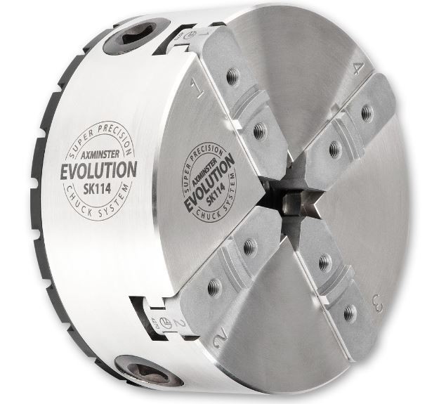Nelileukaistukka Evolution SK114, 1" x 8tpi - Istukat, leuat ja adapterit - AX502667 - 1