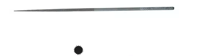 Round File 150 mm / 4,0 mm, Swiss Cut 0 - Viilat - 705097 - 1