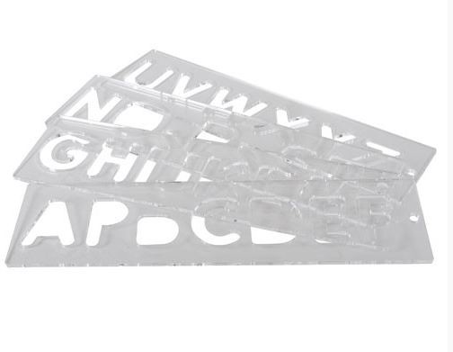 Trend kirjainsapluuna yläjyrsimelle 57mm - Yläjyrsintarvikkeet - TEMP-LUC-57 - 1