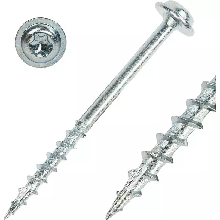 UJK Torx T20 ruuvi 4.0 x 25 mm karkea, 500 kpl - Ruuvit - 501567 - 1