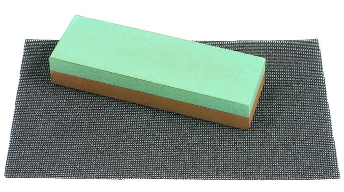 Vesihiomakiven oikaisuverkko / Truing Grille for sharpening stones 140x230 mm - Pitimet ja oikaisukivet - 711297 - 1