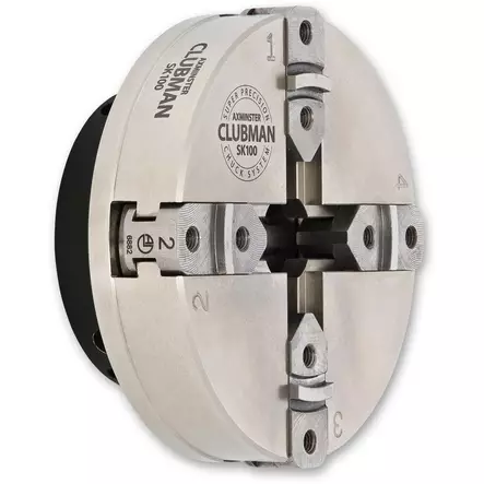 Axminster SK100 nelileukaistukka 1" x 8 tpi - Istukat, leuat ja adapterit - AX504538 - 1