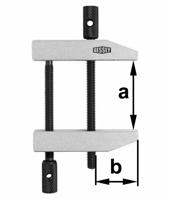 Parallel screw clamp PA 36/19 mm - Bessey - PA28 - 1