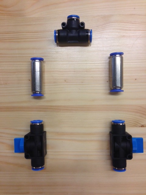 BagPress venttiilisarja, 8mm - Bagpress alipainejärjestelmät - MBV08 - 1