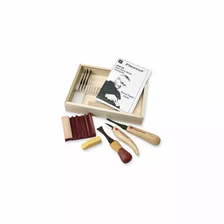 Flexcut Starter Carving Set 10 pc - Flexcut - SKB108 - 1