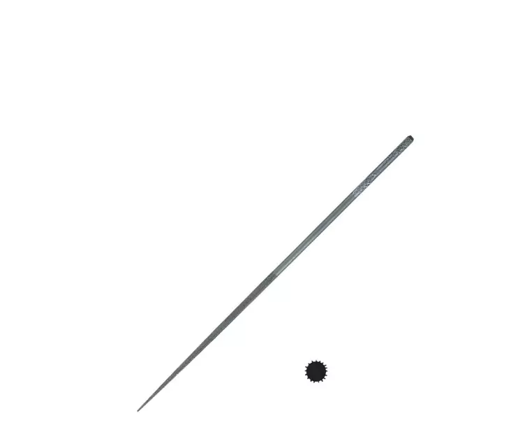 Glardon/Vallorbe round file cut 00, 70 x 2,7 mm - Viilat - 705058 - 1