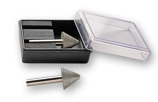 Kartiohiomakivi talttaporanterien taltoille, timantti, 2 kpl - Porakonetarvikkeet - AX502458 - 1