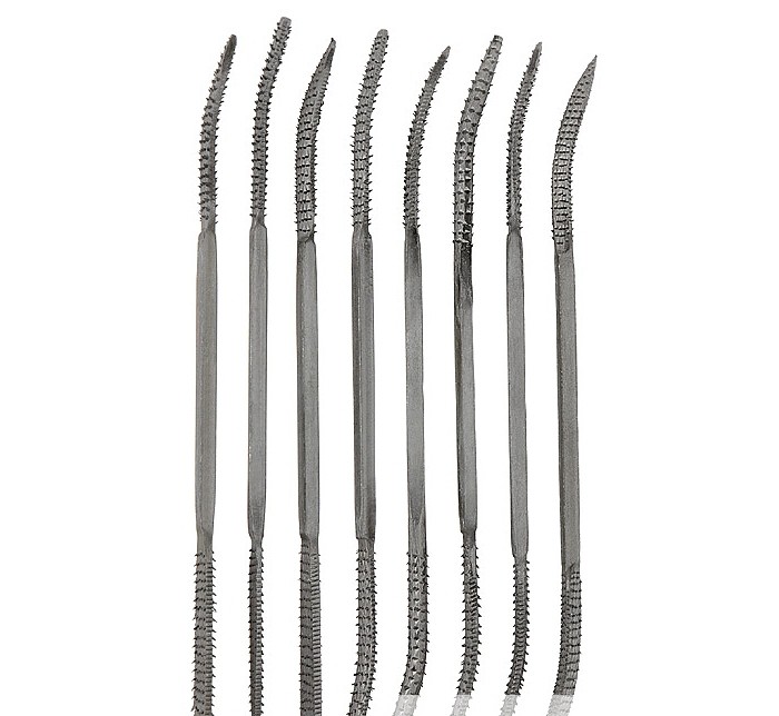 Rasp Set 8 pcs 250 mm - Raspit - 704578 - 1