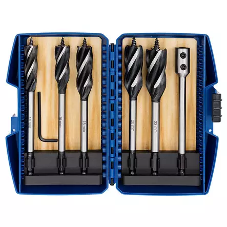 Kierukkaporasarja, 5-os. 14-22 mm - Kierukkaterät - 717799 - 2