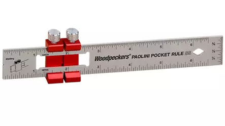 Woodpeckers Paolini Pocket Rule - 150mm - Viivaimet - W-PPRSS-150-19 - 1