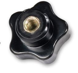 Bakelite star knob F M8 x 40 mm - Nupit - 953479 - 1