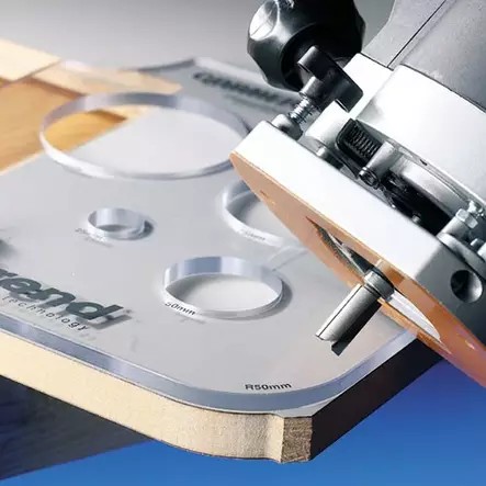 Template Corner/Hole 50/70/100 - Jyrsinohjaimet - TEMP-COR-A - 1