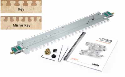 Leigh I1A Isoloc Joint Template - Jyrsinohjaimet - ISO1A - 1