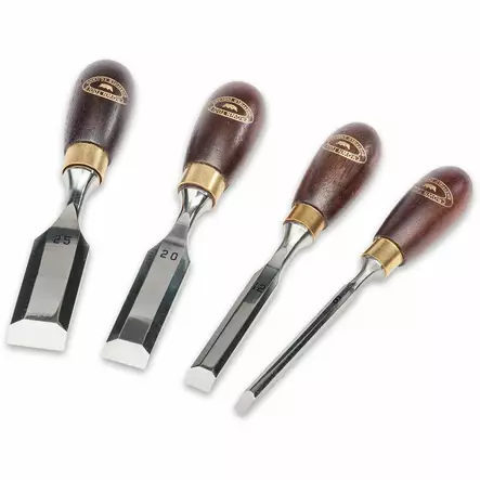 Butt Chisel set, 4 pc - Puusepäntalttasarjat - 174RB - 1