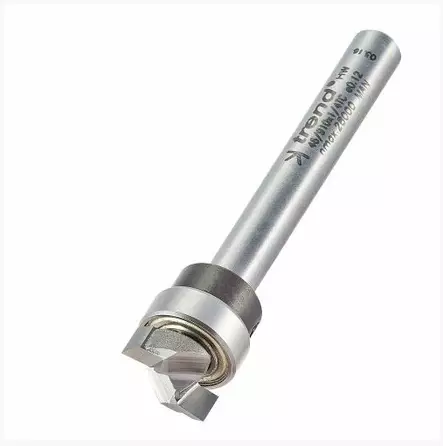 Guided profiler 12,7 mm dia x 4 mm cut - Suorat terät laakerilla - 46-910X1-4TC - 2