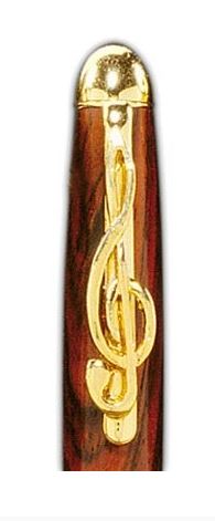 Kynän klipsi, nuottiavain - Kynäsisukset - MCC - 1