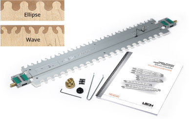 Leigh I1C Isoloc Joint Template - Jyrsinohjaimet - ISO1C - 1