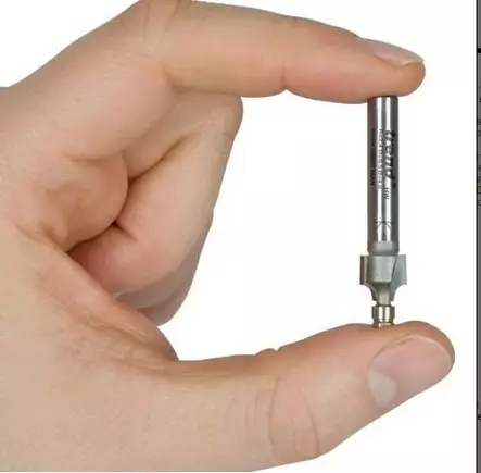 Mini guided trimmer 4.8 dia x 11 mm - Suorat terät laakerilla - MB-01X1-4TC - 2