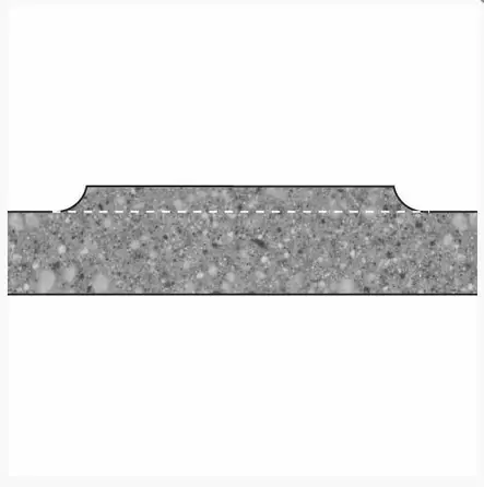 Tasoitusterä, 6-teräinen - Suorat terät - 90-22X1-2TC - 2