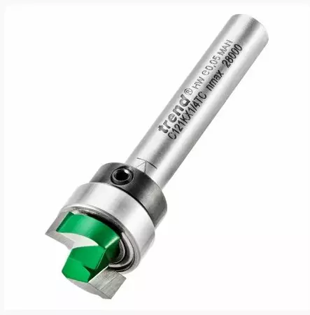 Guided Template profile 12.7 mm dia - Suorat terät laakerilla - C121KX1-4TC - 1