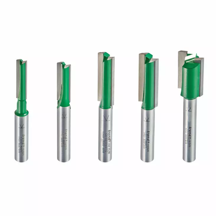 5 piece MT/JIG Cutter Set Metric - Jyrsinteräsarjat - SET-MT2X8MMTC - 2