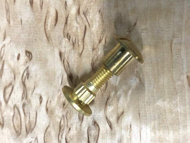 Brass Screw and Caps - Selkäsahat - TF-BSAC - 1