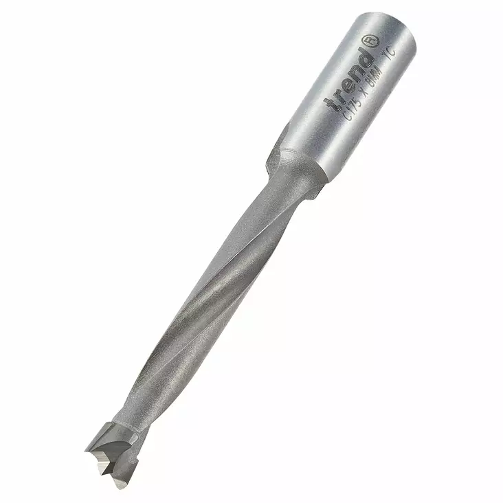 Dowel drill 6 mm x 35 mm cut - Poranterät yläjyrsimeen - C175X8MMTC - 1