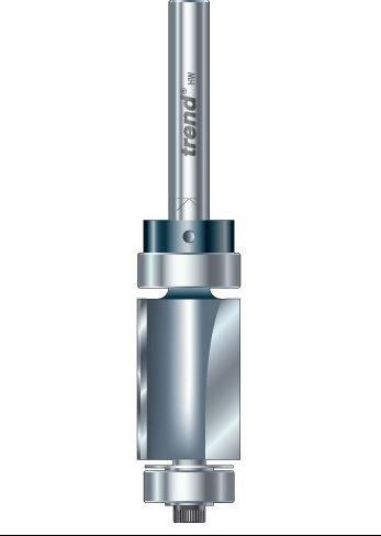 Guided 1mm rebater profiler for damaged trim - Suorat terät laakerilla - 46-521X1-4TC - 1