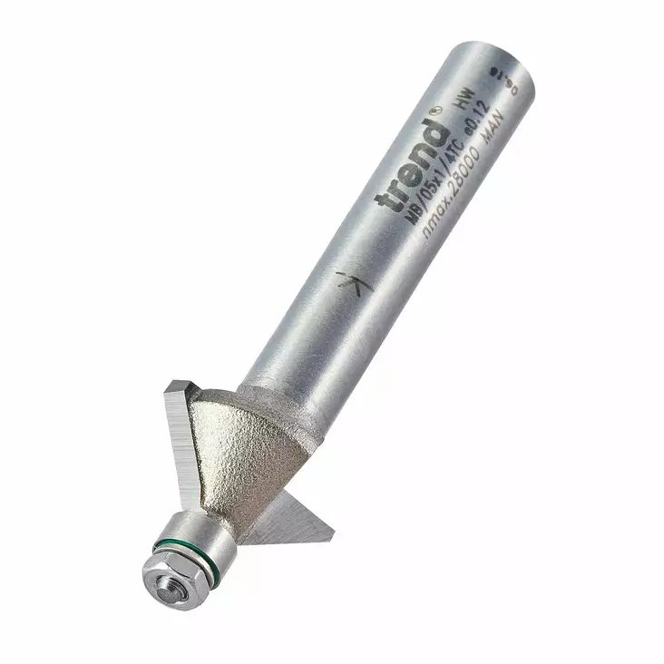Mini guided chamfer 45 deg x 14.3 mm dia - Pyöristys-/viisteterät - MB-05X1-4TC - 1
