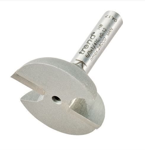 Sash bar ovolo cutter 10 mm radius - Erikoisterät - 6-5X1-4TC - 2