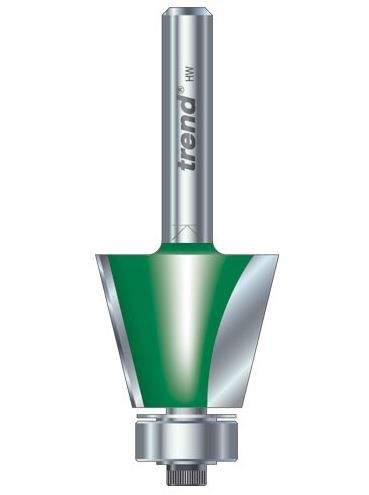 Self guided chamfer 67.5 degrees x 22.2 mm cut - Pyöristys-/viisteterät - C138BX1-4TC - 1