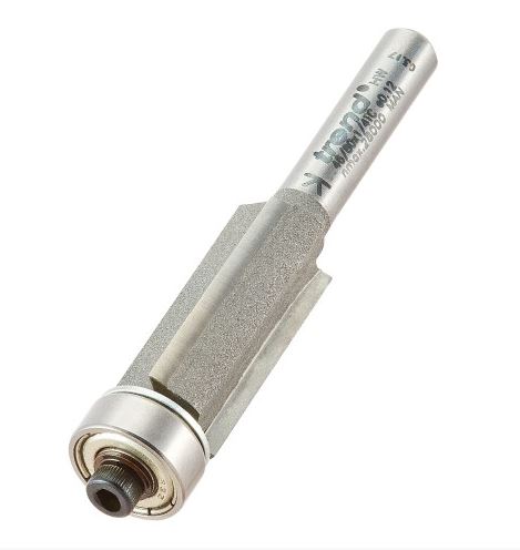 Trimmer 12,7 x 25,4 mm - Suorat terät laakerilla - 46-80X1-4TC - 2