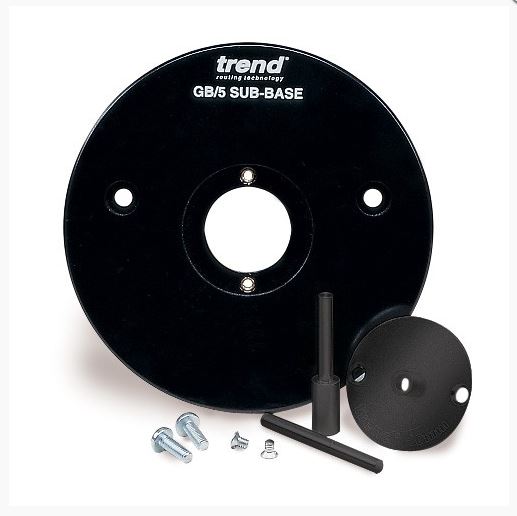 Circular Sub-base set - Jyrsinohjaimet - GB-5-I - 1