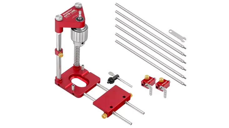 Woodpeckers Auto-Line Drill Guide Deluxe - Poratelineet - W-ALDG-21-DEL - 1