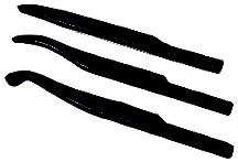 Under Cutter Set, 3 tools in set - Kelton - UCS - 1