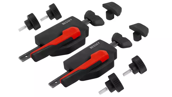 Bessey vaakapuristin MFT-pöytään, pari - Bessey - WNS-SET-MFT - 1