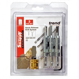 Snappy Drill Bit Guide 4 pc Set - Saranaterät - SNAP-DBG-SET - 1