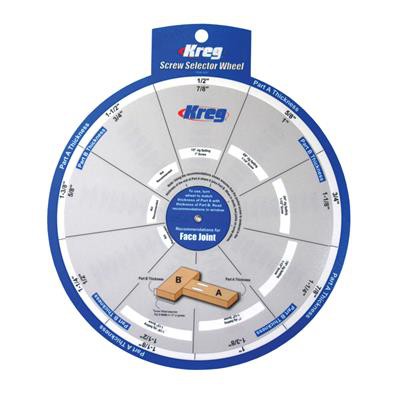 Ruuvitulkki / Screw Selector Wheel - Kreg jigit - SSW - 1