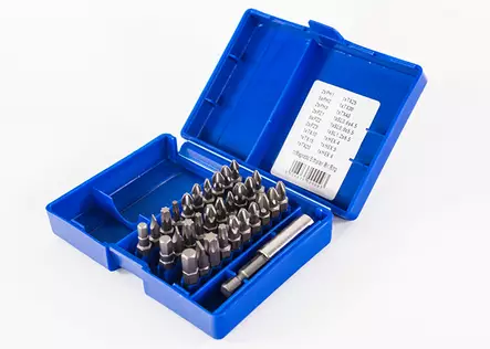 Ruuvauskärkisarja MIX, magneettipidin - Poranteräsarjat - BOX31MIX - 1